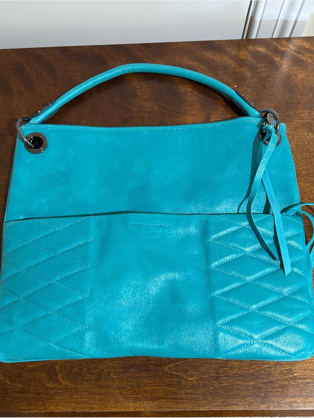 Aimee Kestenberg Convertible Leather Shoulder Bag